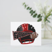 サッカーレッドとブラック招待状- SRF 招待状 (スタンド正面)