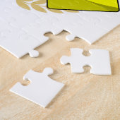 サッカーレッド&イエローカードトロフィー ジグソーパズル (側面)