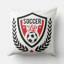サッカーロゴ装飾用クッション クッション
