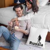 サッカーロシアの クッション