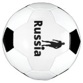 サッカーロシアの サッカーボール (回転)