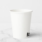 サッカーロシアの 紙コップ (右)