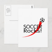 サッカーロック ポストカード (正面/裏面)