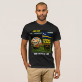 サッカーワールドカップ2026 カラソー+カスタム+国名+T Tシャツ (正面フル)