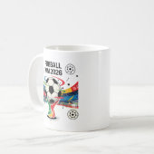 サッカーワールドカップ2026 ⚽ – サッカー・フアン・デザイン コーヒーマグカップ (正面左)