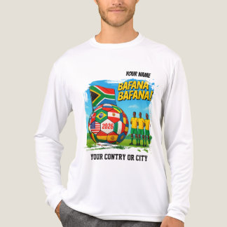 サッカーワールドカップ2026 SUDAFRICA カスタムネーム&   トライブレンドＴシャツ