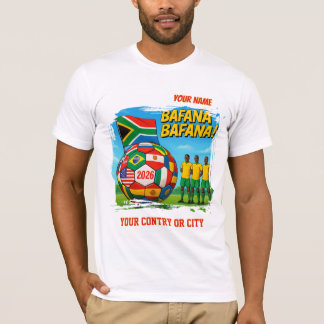サッカーワールドカップ2026 SUDAFRICA カスタム 名前 国名 Tシャツ