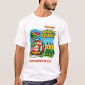 サッカーワールドカップ2026 SUDAFRICA カスタム 名前 国名 Tシャツ (正面)