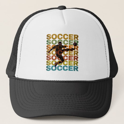 サッカーヴィンテージ キャップ (正面)