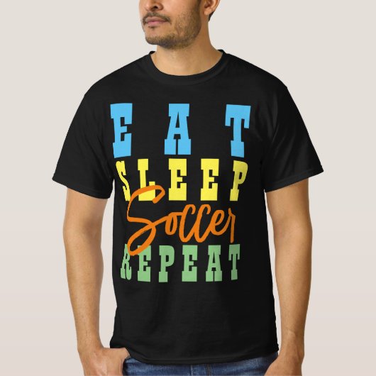 サッカー三昧 Tシャツ (正面)