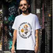 サッカー不気味のハロウィンスポーツ Tシャツ