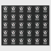 サッカー与えのパッン私のキックスポーツプンダークBG ラッピングペーパー (フラット)