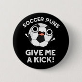 サッカー与えのパッン私のキックスポーツプンダークBG 缶バッジ (正面)