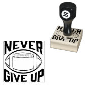 サッカー与えのモチベーションに決して追い付かない ラバースタンプ (押印)