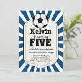 サッカー五球招待状 招待状 (スタンド正面)