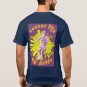 サッカー人生我が誇り Tシャツ (裏面)