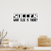 サッカー他に何がある？ ポスター (キッチン)