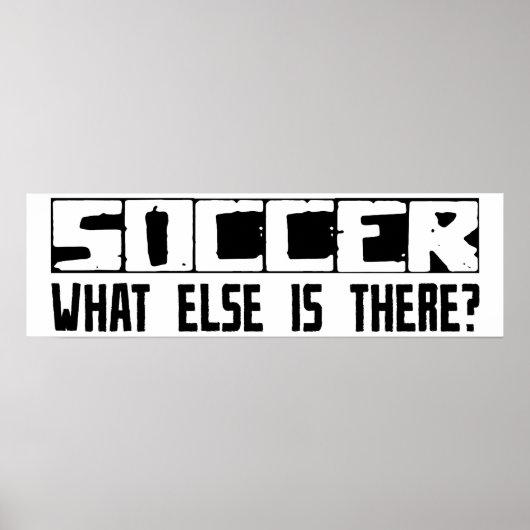 サッカー他に何がある？ ポスター (正面)