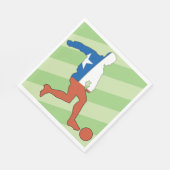 サッカー代表紙ナプキンス スタンダードランチョンナプキン (角)