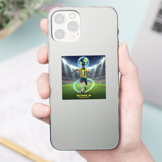 サッカー伝説のスマホステッカー シール (スマートフォン)