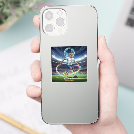 サッカー伝説のスマホステッカー シール (スマートフォン)