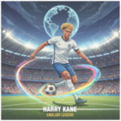 サッカー伝説のスマホステッカー シール (正面)