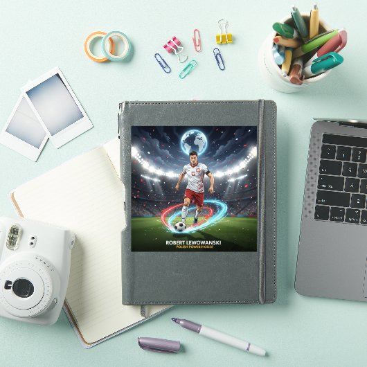 サッカー伝説 アクションノート シール (iPadカバー)