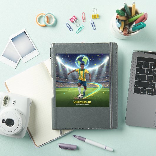 サッカー伝説 アクションノート シール (iPadカバー)