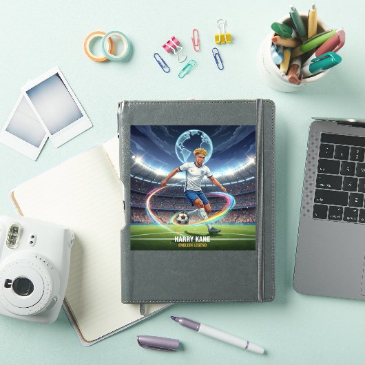 サッカー伝説 アクションノート シール (iPadカバー)