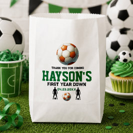 サッカー初年度 1歳の誕生日パーティー フェイバーバッグ