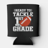 サッカー初日1年生新学期 缶クーラー (裏面)