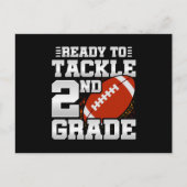 サッカー初日2年生新学期 ポストカード (正面)