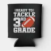 サッカー初日3年生新学期 缶クーラー (正面)