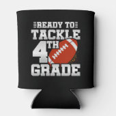 サッカー初日4年生新学期 缶クーラー (裏面)