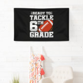 サッカー初日6年生新学期スタート 横断幕 (インサイチュ)