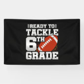 サッカー初日6年生新学期スタート 横断幕 (横)