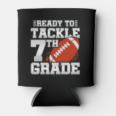 サッカー初日7年生新学期 缶クーラー (正面)