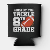 サッカー初日8年生新学期 缶クーラー (正面)