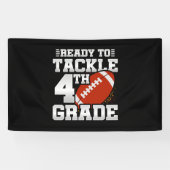 サッカー初日 4年生 新学期 横断幕 (横)