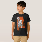 サッカー動揺しての試合日 Tシャツ (正面フル)