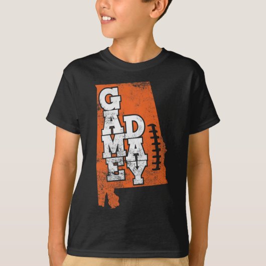 サッカー動揺しての試合日 Tシャツ (正面)