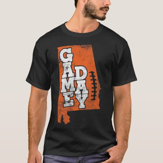 サッカー動揺しての試合日 Tシャツ (正面)