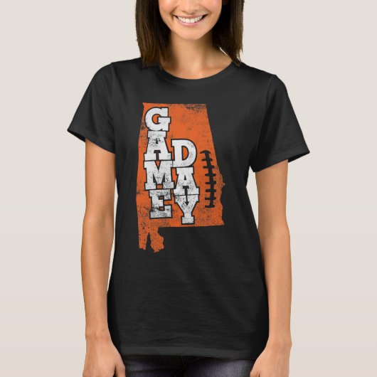 サッカー動揺しての試合日 Tシャツ (正面)