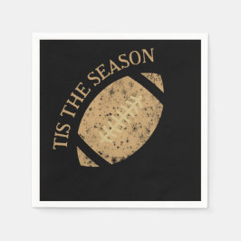 サッカー動揺してパーティー紙ナプキン スタンダードカクテルナプキン