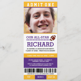 サッカー卒業パーティー招待状 招待状