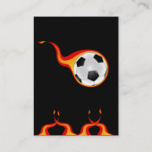 サッカー名刺 名刺 (裏面)