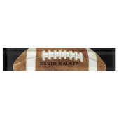 サッカー名前をカスタムする デスクネームプレート (正面)