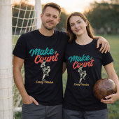 サッカー名言 試合を大切にせよ Tシャツ
