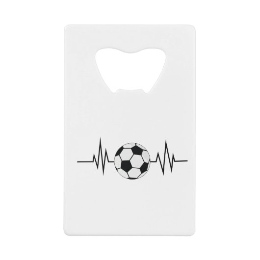 サッカー周波数 クレジットカード栓抜き (正面)