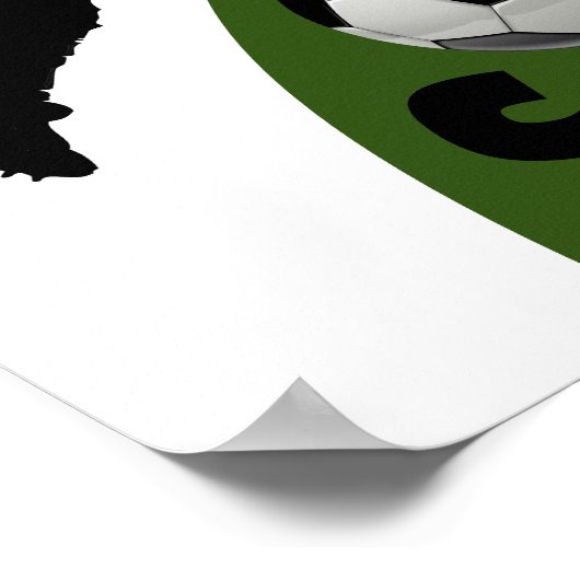 サッカー哲学 ポスター (角)